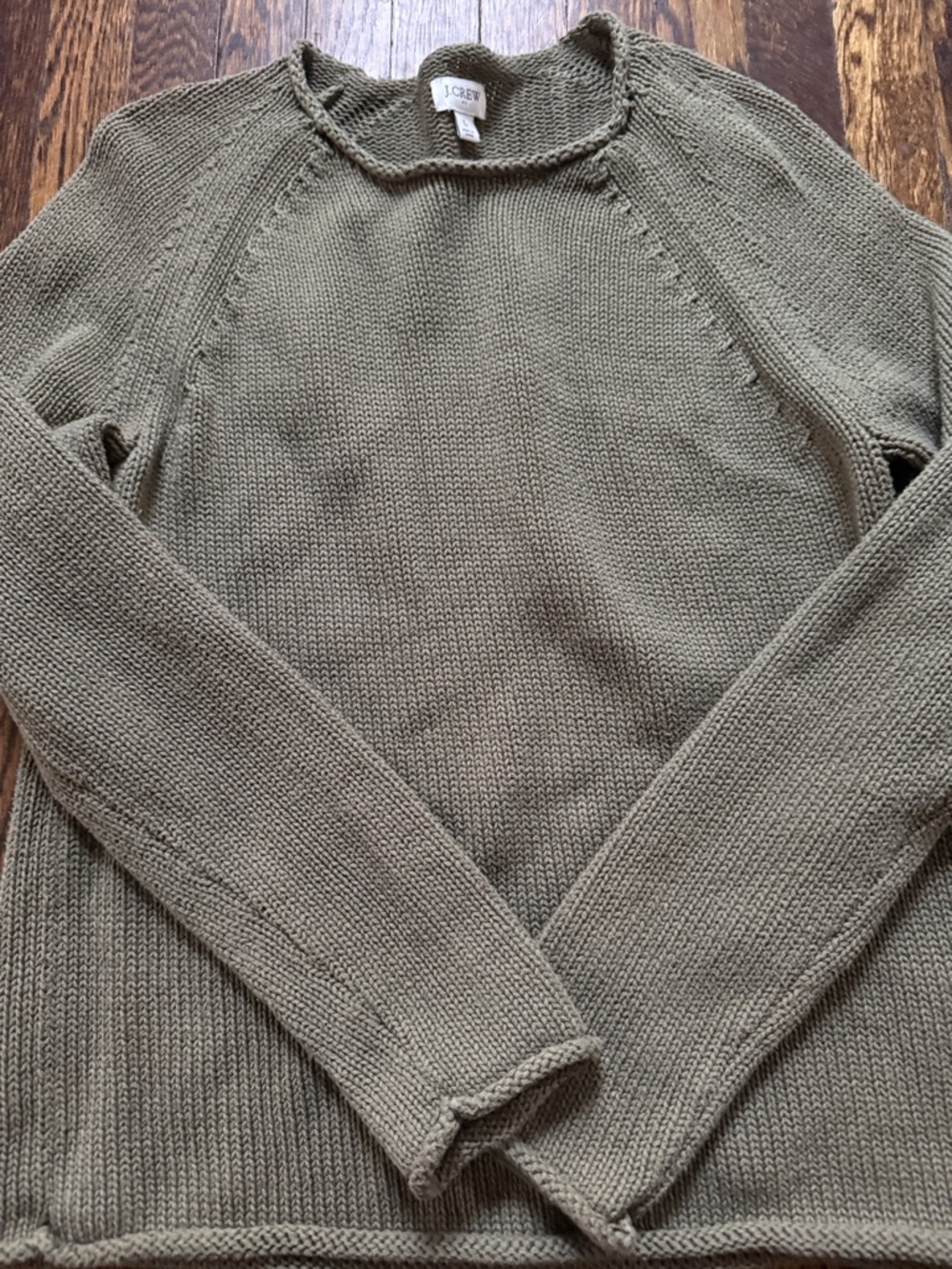 J. Crew  Women’s Rollneck Olive Sweater